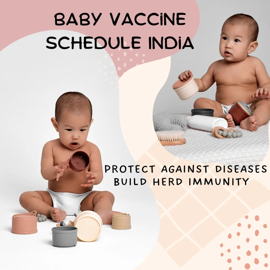 Baby Vaccine Schedule India